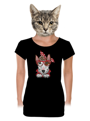 dámské tričko s lemem