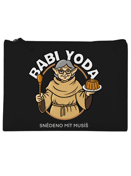 Babi Yoda taštička Black