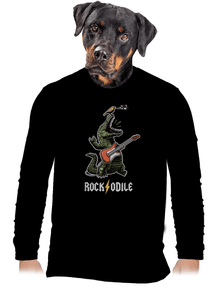 Rockodile pánské dlouhý rukáv Black