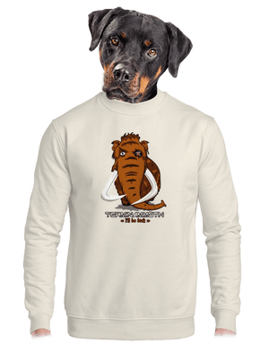 unisex mikina bez kapuce