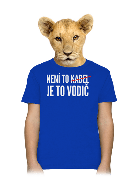 Je to vodič dětské tričko Royal Blue