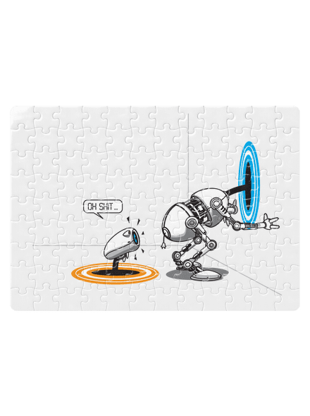 Portal puzzle White