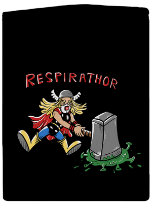 Respirathor dámská mikina na zip Black