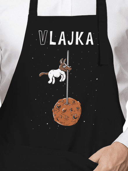 Vlajka zástěra Black