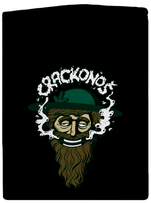 Crackonoš pánská mikina na zip Black