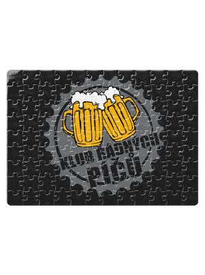 Klub řádných píčů puzzle White