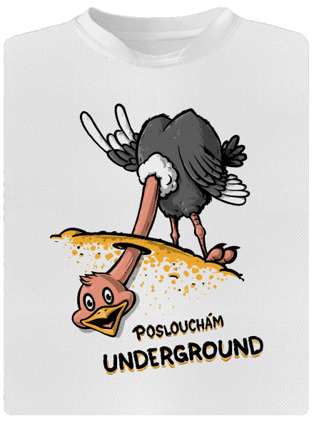 Underground dětské sportovní tričko White