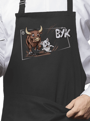 Kočičí horoskop: Býk zástěra Dark Grey