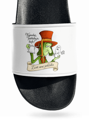 Potřebuju kafe! – Život není pohádka pantofle White