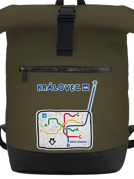 Metro Královec batoh Military Green