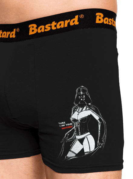 Mrs. Vader boxerky Black