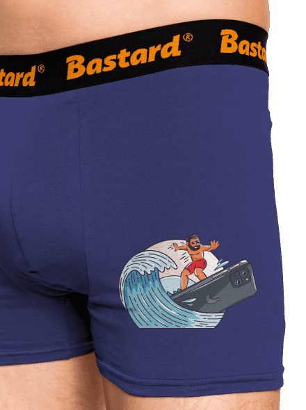 Jsem surfař boxerky Blue Navy