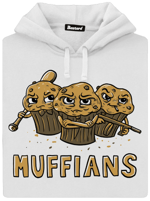 Muffians dámská mikina klokanka White