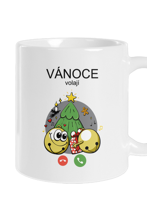 Vánoce volají klasický hrnek White