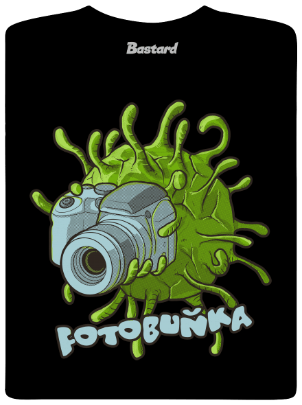 Fotobuňka dětské tričko Black