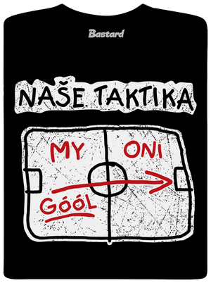 Naše taktika dětské tričko Black