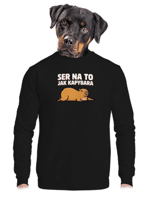unisex mikina bez kapuce
