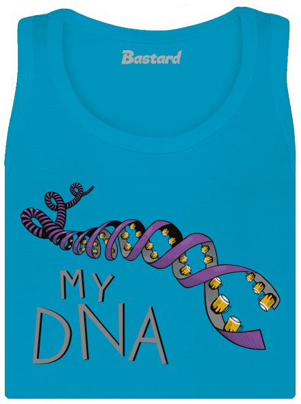 My DNA dámské tílko klasické Blue Atol