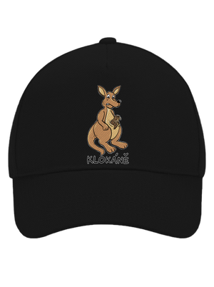 Klokáně kšiltovka baseballka Black