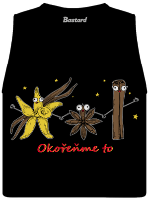 Okořeňme to dámské tílko volné Black