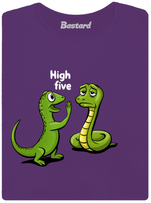 High Five dámské tričko premium Purple