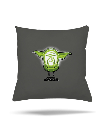 Mistr DiYoda polštář Gray Pol