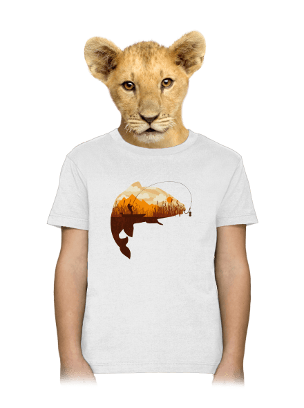 Kapitální úlovek dětské tričko White