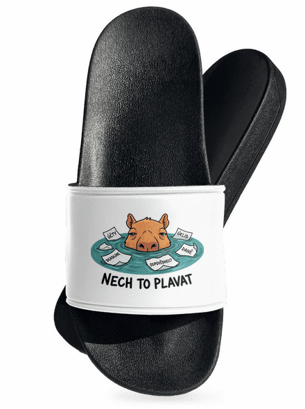 Nech to plavat pantofle White