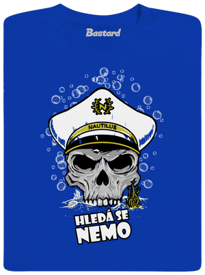 Kapitán Nemo pánské dlouhý rukáv Royal Blue