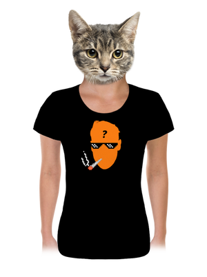 Thug life dámské tričko Black