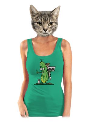 Autostop dámské tílko klasické Mint Mal