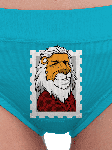 Můj prezident dámské kalhotky Turquoise