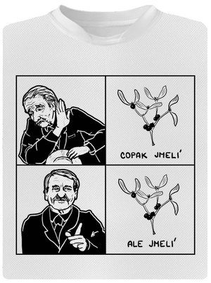 Cimrman: Copak jmelí dětské sportovní tričko White