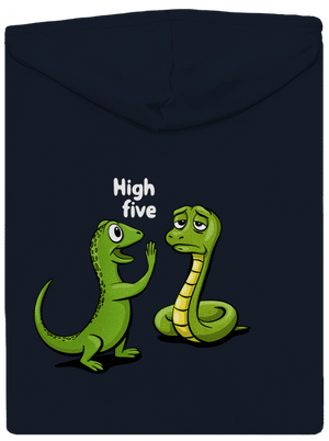 High Five dámská mikina na zip Navy Mal