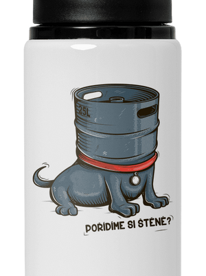 Štěně lahev na vodu White