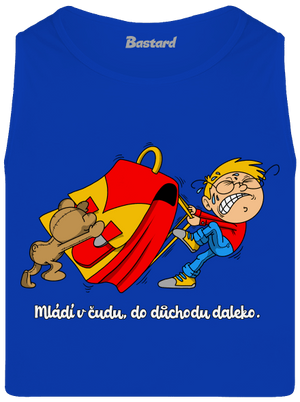 Školák pánské tílko Royal Blue