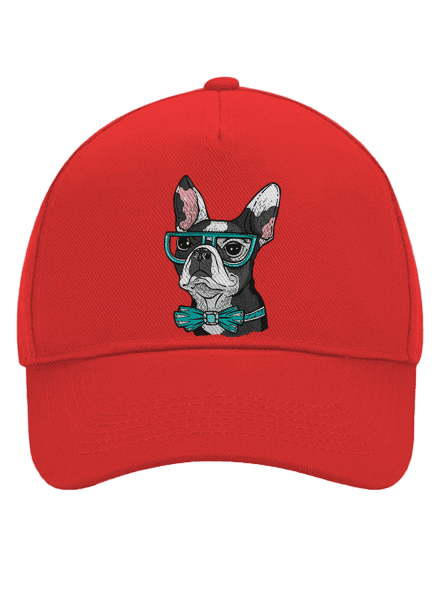 Francouzský džentlmen kšiltovka baseballka Classic Red