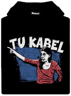 Tukabel dětská mikina klokanka Black