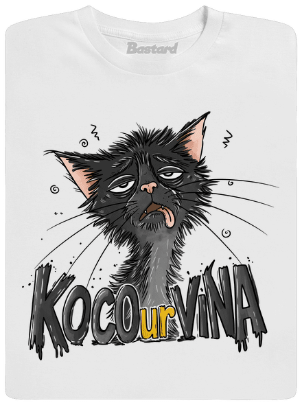 Kocourvina pánské tričko White