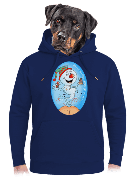 Vánoční duch unisex mikina premium Navy