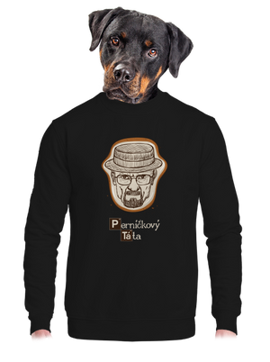 unisex mikina bez kapuce