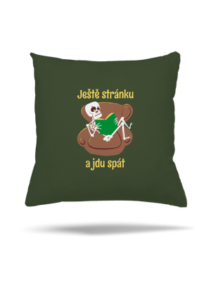 Ještě stránku polštář Olive Green