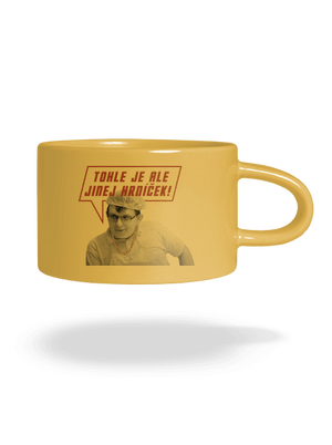 B18: Jinej hrníček hrnek makronka Yellow Macaron