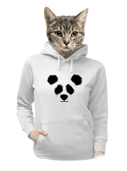 Panda dámská mikina klokanka White