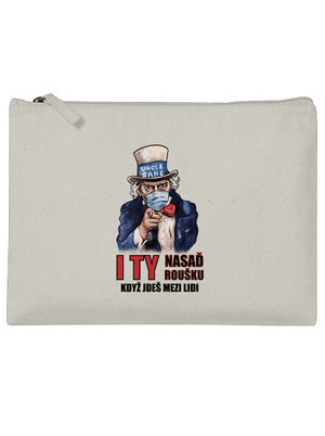 Nasaď roušku taštička Stracciatella