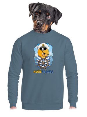 unisex mikina bez kapuce