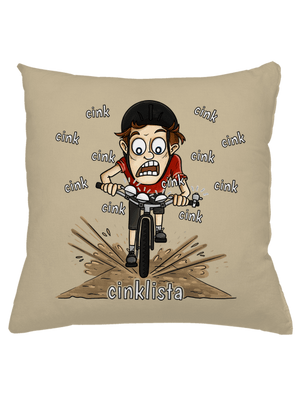 Cinklista polštář Beige