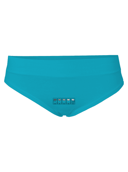 Předpověď počasí dámské kalhotky Turquoise
