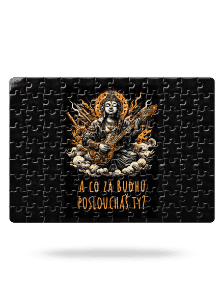 Hudební budha puzzle White