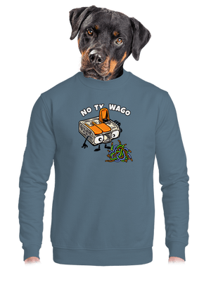 Wago svorka unisex mikina bez kapuce Nordic Blue